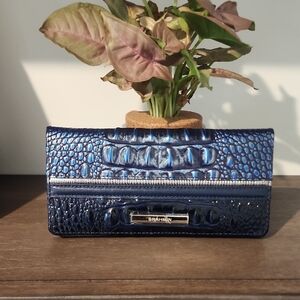 ✨️Brahmin Ady Wallet Kyanite Havisham Genuine Leather - Exclusive✨️